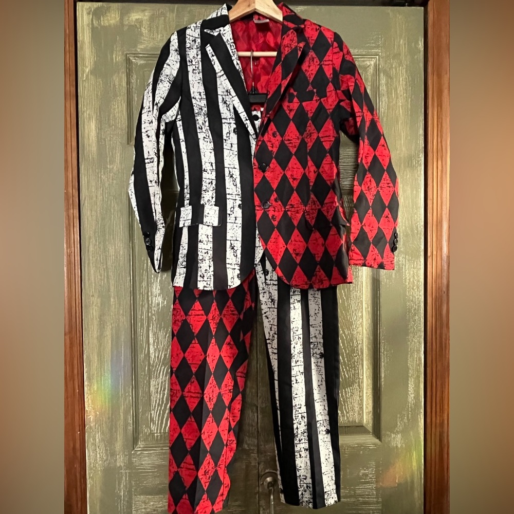 Boys Twisted circus suit Halloween costume